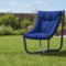 Blue comfortable outdoor seating chair for garden and balcony Outex Spor