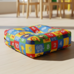 60x60 cm. Smart Cushion with Numerical Animal Figures