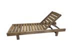 Beech Wooden Chaise Lounge - Image 3
