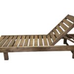 Wooden Chaise Lounge Dream Chestnut