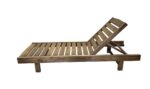 Beech Wooden Chaise Lounge