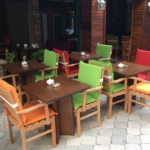 Wooden Back Chair Cushion Elastic