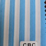 Acrylic Light Blue Pinstripe Fabric