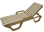 Acrylic Striped Sunbed Cushion 5 cm. - Image 4