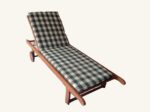 Acrylic Plaid Sunbed Cushion 5 cm. - Image 3