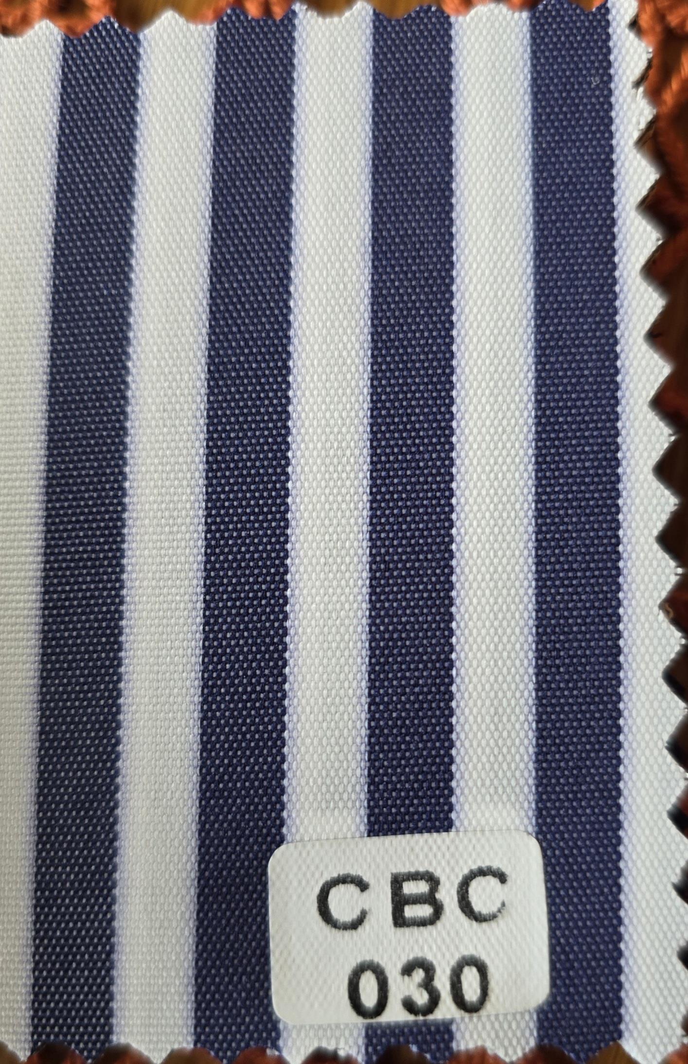 akrilik-lacivert-cizgili-kumas-45eb- Acrylic Navy Blue Pinstripe Fabric - Image 1