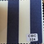 Acrylic Blue Striped Fabric