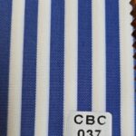 Acrylic Blue Pinstripe Fabric