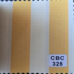 Acrylic Yellow Striped Fabric