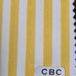 Acrylic Yellow Pinstripe Fabric