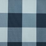 Acrylic Green Plaid Fabric