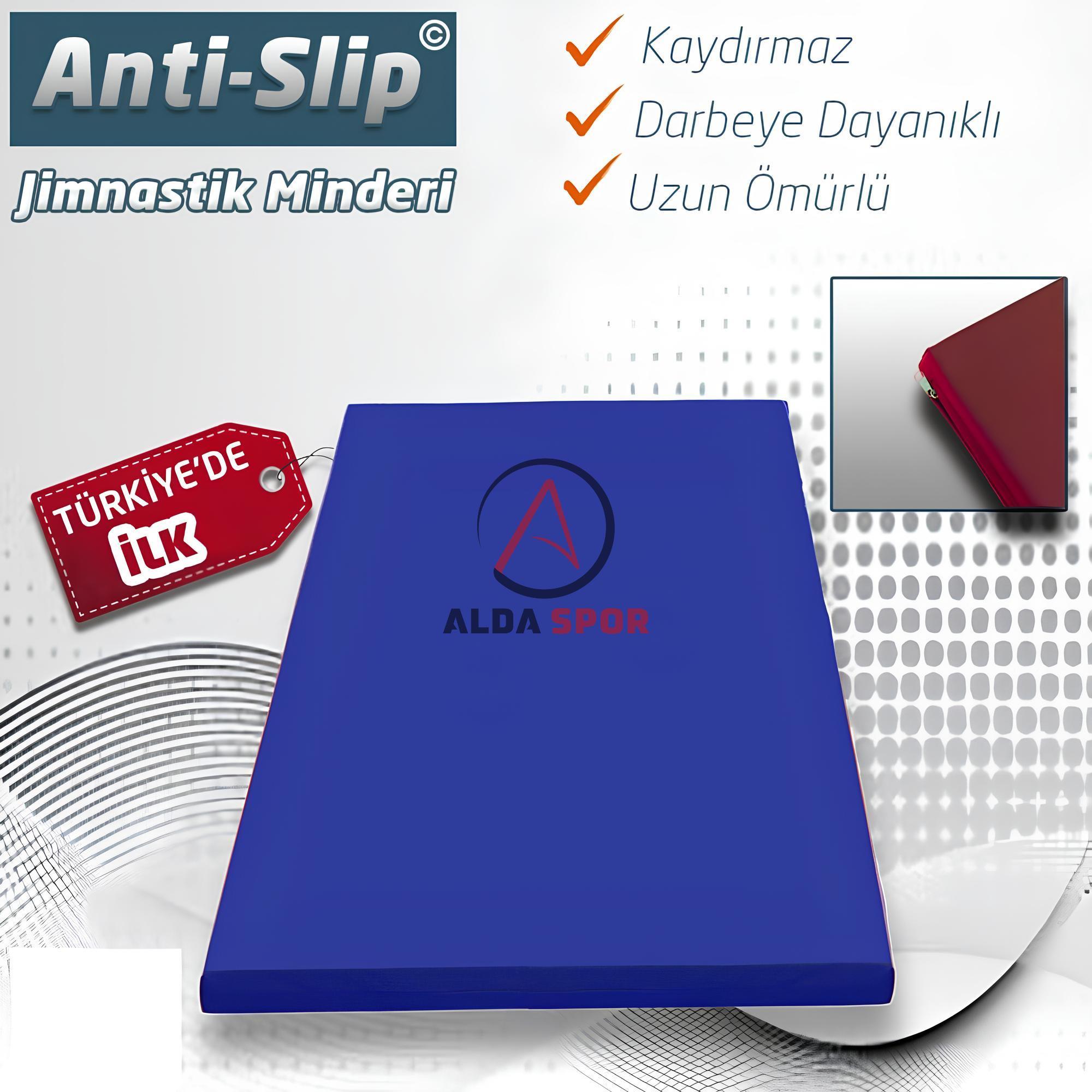 antislip-ozellikli-jimnastik-minderi-1-13-7d0 Gymnastics Mat with Antislip Feature 100x200x5 Cm - Image 1