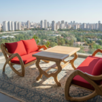 Asos Wooden Sofa Set