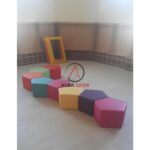 Pentagonal Sitting Pouf - Image 4