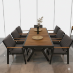 Bodrum Dining Table Sofa Set - Image 3