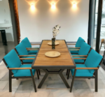 Bodrum Dining Table Sofa Set - Image 4