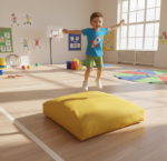 Crash Cushion 120x120 cm. - Image 5