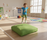 Crash Cushion 120x120 cm. - Image 4