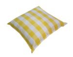Plaid Acrylic Fabric Beach Cushion 100x100 - Image 4