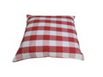 Plaid Acrylic Fabric Beach Cushion 100x100 - Image 5