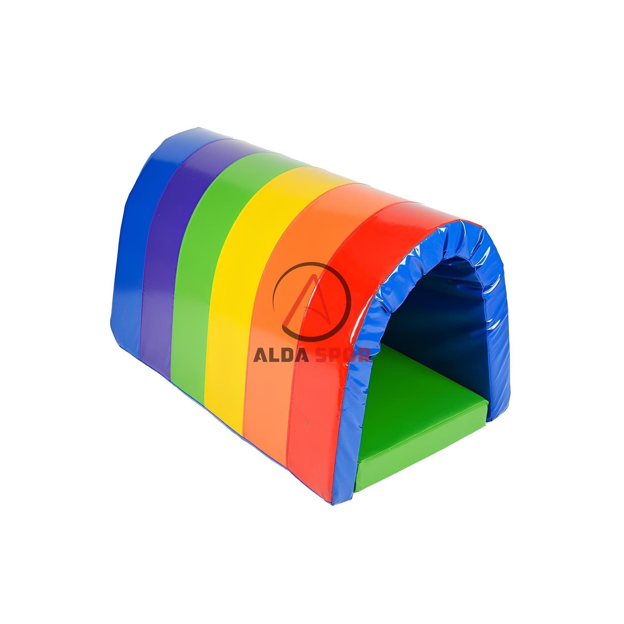gokkusagi-tunel-minder-seti-c0fa56 Rainbow Tunnel Cushion Set - Image 1