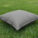 Grey modern outdoor floor cushion 70x70 cm for patio furniture by Outex