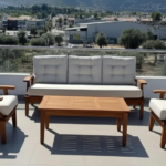 Java Wooden Sofa Set