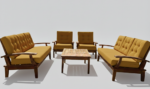 Java Wooden Sofa Set (Large Model) - Image 6