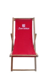 Folding Wooden Chaise Lounge Chair - Image 4