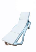 Folding Sunbed Cushion with Acrylic Fabric - Image 3