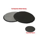 Round Chair Cushion with Anti-Slip Base 38x38x2 cm - Image 14