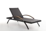 Aluminum Chaise Lounge with Arms - Image 3