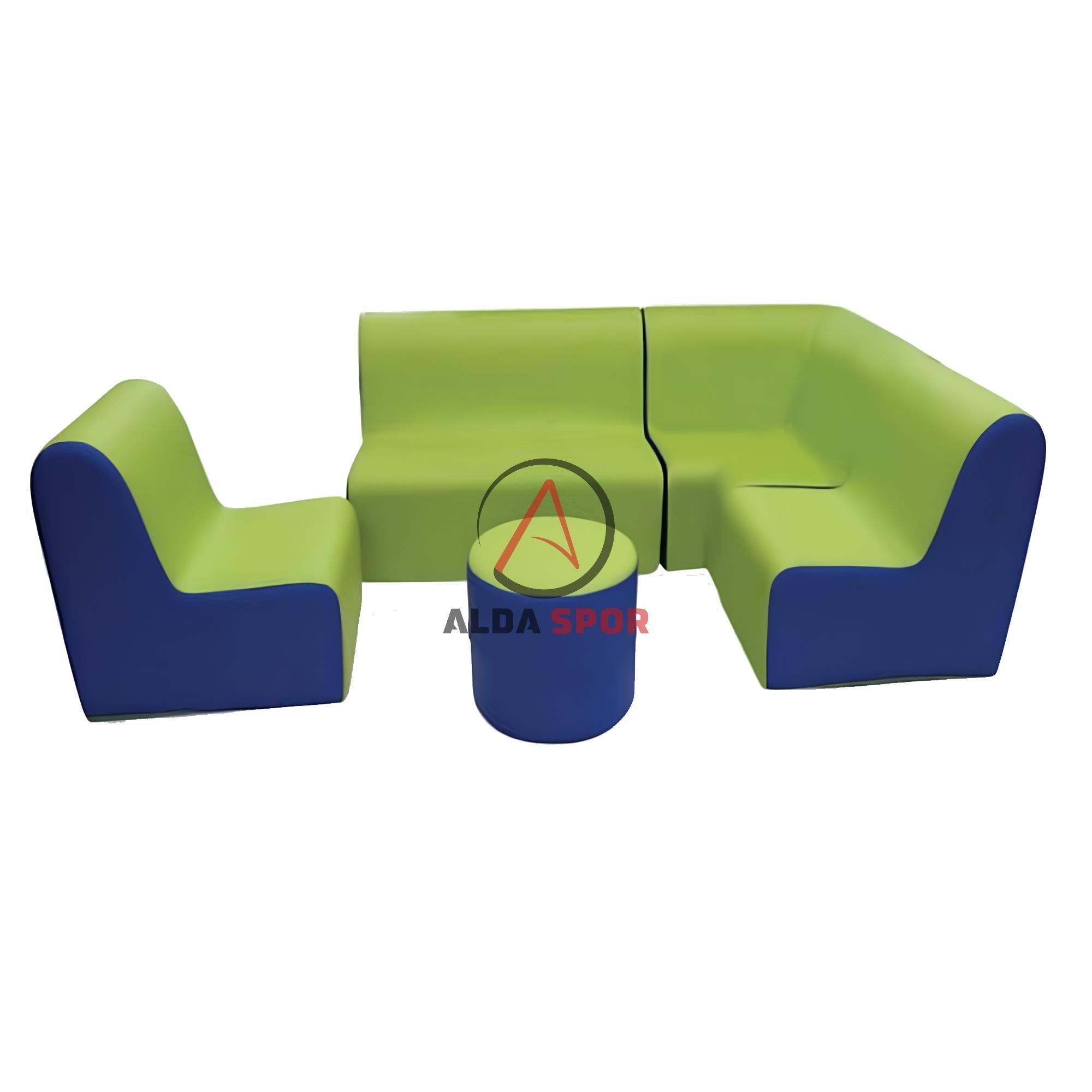 koseli-oturma-seti-5-li-9625-3 Corner Seating Set 5 Pieces - Image 1
