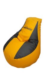 Pear Cushion with Logo Made of Artificial Leather - Image 2