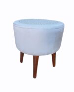 Luxury Versace Patterned Pouffe - Image 2