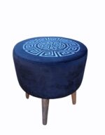Luxury Versace Patterned Pouffe
