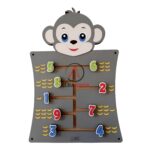 Monkey Numbers Wall Game
