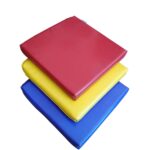 PVC Canvas Heart Nursery Cushion 40x40x5 cm.