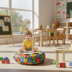 60 cm. Smart Cushion with Numerical Animal Figure