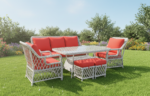 Site Rattan Sofa Set - Image 7