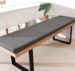 Faux Leather Bench Cushion 50x120x5 cm.Cushion 55x130x6 cm.m. - Image 4