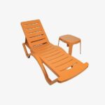 Sunset Plastic Sunbed - Image 3