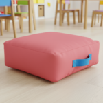 Nursery Cushion with Handle 40x40x10 cm. - Image 2