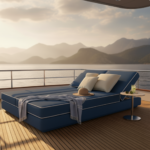 Double SUNBED SIRELLA Fabric (SET) for Yacht - Image 12