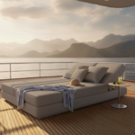 Double SUNBED SIRELLA Fabric (SET) for Yacht - Image 6