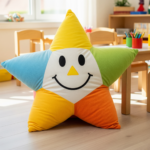 Star Colored Cushion